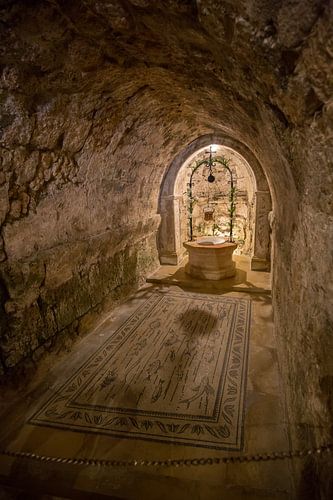 Grot in de Kerk van de Visitatie  of Abdij van de Kerk  van Sint Johannes
