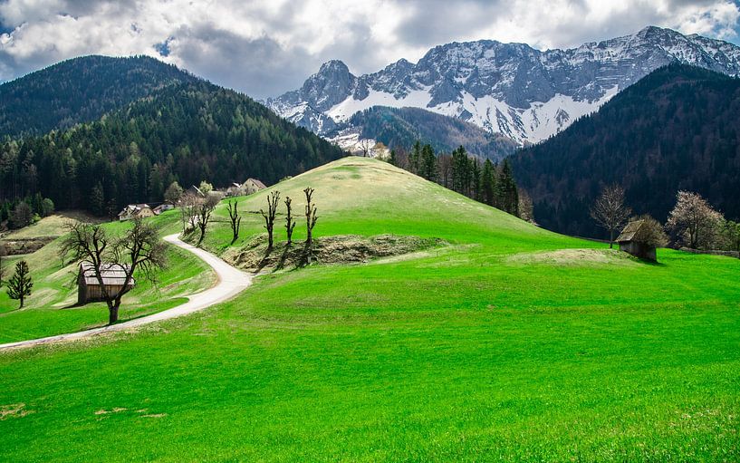 Village de montagne Zell-Sele im Rosental en Carinthie par Ralf van de Veerdonk