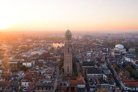 Zentrum von Zwolle von oben von Thomas Bartelds