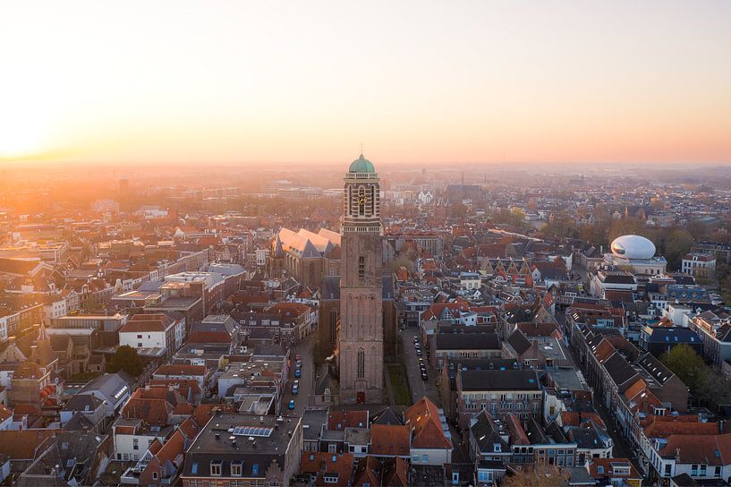 Zwolle centrum van Boven van Thomas Bartelds