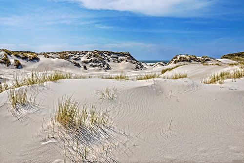 Duinlandschap op Noordzee-eiland Amrum