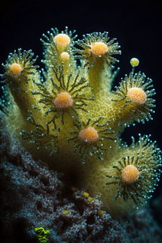 Gefiederte Korallenblüte