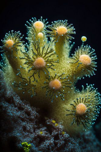Fleur de corail à plumes
