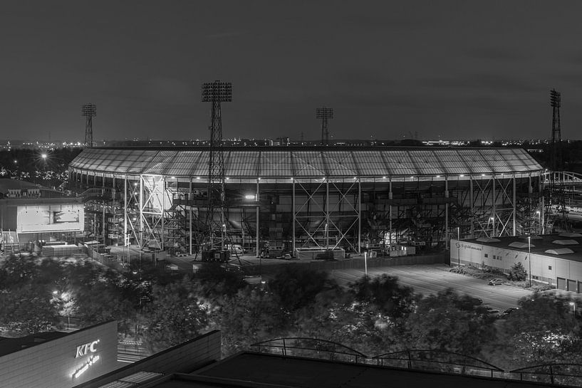 Het Feyenoord Stadion "De Kuip" in Rotterdam van MS Fotografie | Marc van der Stelt