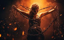 Burning chains