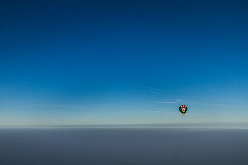 Boven de wolken