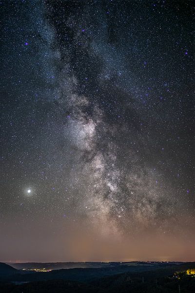The Milky Way over the Rursee by Tommy de Wever