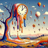 Kermis 9 Salvador Dali stijl