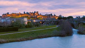 Ein Abend in Carcassonne, Frankreich