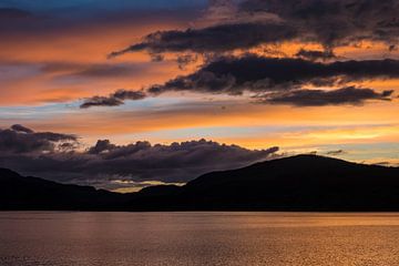 View to the Storfjord in Norway by Rico Ködder