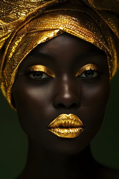 Golden tribal grace by Skyfall