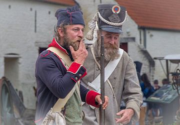 Reenactment Waterloo van Franksfotoforum