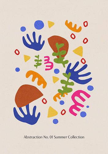 Abstractie zomercollectie