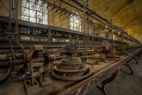 Verlaten fabriekshal Italië