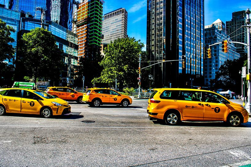 Les taxis jaunes par Yalenka Harel
