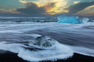 Glaces à la plage de Diamond