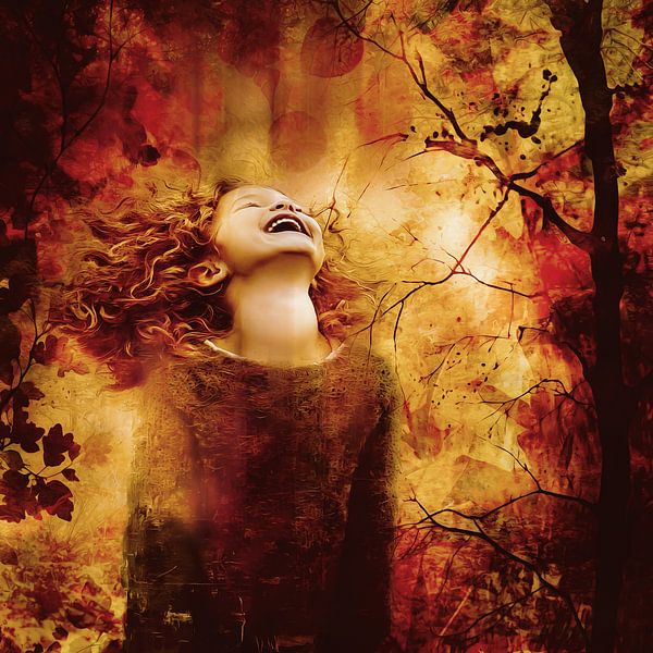 Début de l'automne par Helga Blanke