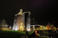 De Drommedaris by night (HDR)