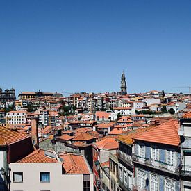 Porto rooftops van Mike Landman