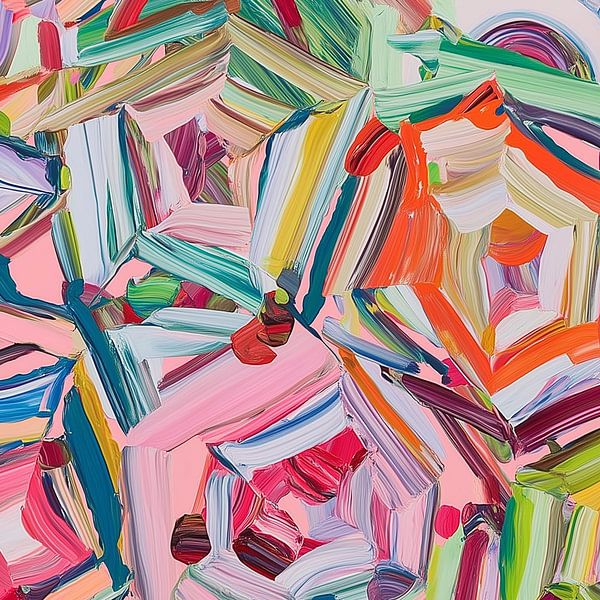 Rhythmic Labyrinth by Color Square