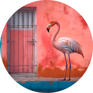 Flamingo van PixelPrestige