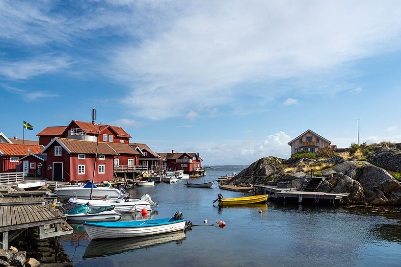 Blick auf die Insel Käringön in Schweden von Rico Ködder