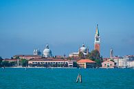 Blick auf die Insel San Giorgio Maggiore in Venedig, Italien von Rico Ködder Miniaturansicht