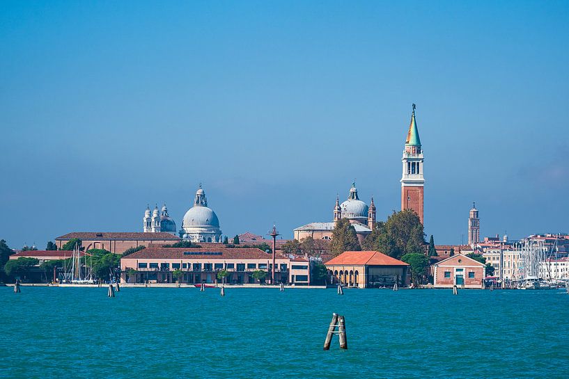 Blick auf die Insel San Giorgio Maggiore in Venedig, Italien von Rico Ködder