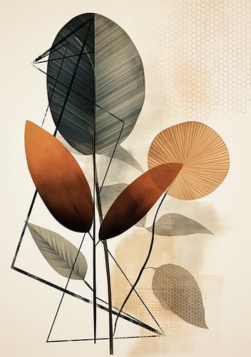 Magische bladeren uit het bos