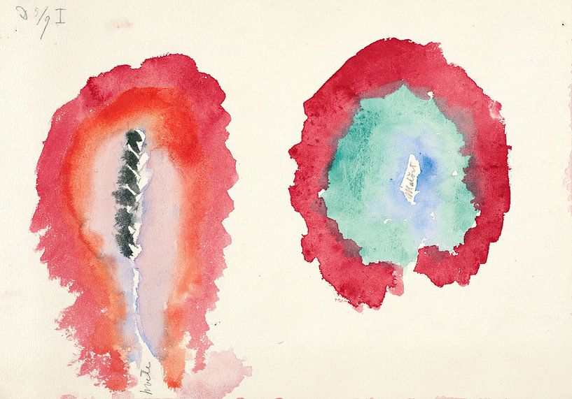 Wheat and Wormwood, Hilma af Klint by Masterful Masters