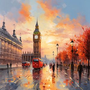 Big Ben London von TheXclusive Art