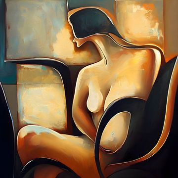 black chair