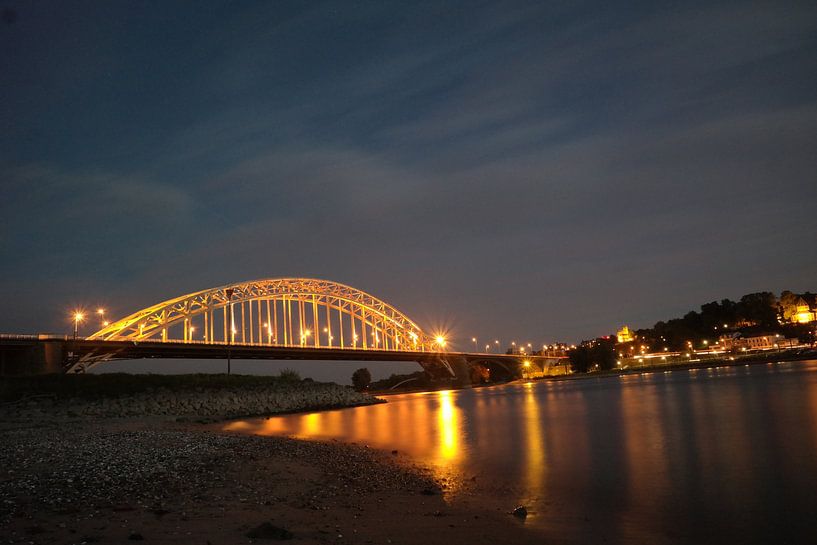 Waal bridge Nijmegen by Maarten Baltussen