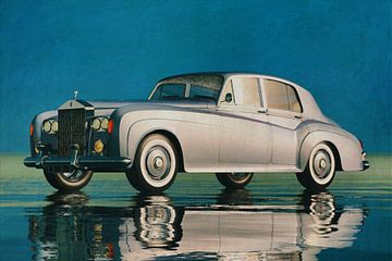 Klassieke Rolls Royce Silver Cloud III uit 1963