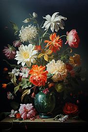 Flowers still life spring by vanMuis