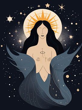 Celestial Goddess by haroulita