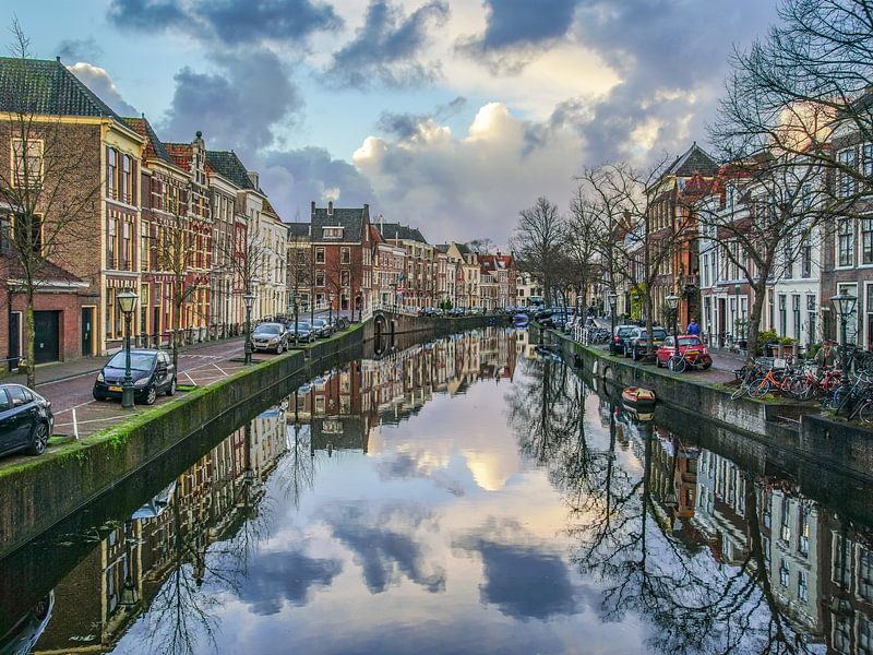 Rapenburg à Leiden par Dirk van Egmond