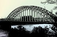 de waalbrug nijmegen pastel von Groothuizen Foto Art Miniaturansicht