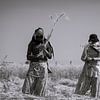 Vrouwelijke werkers in Rajasthan van Koen Hoekemeijer