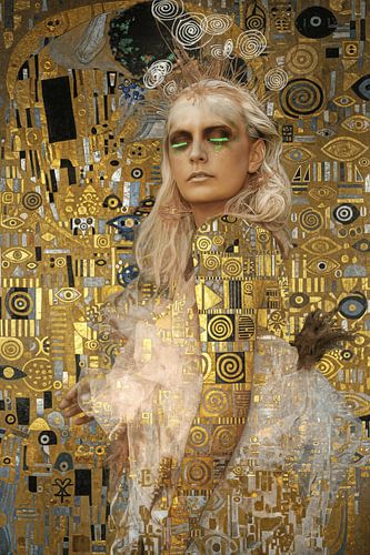 Geinspireerd door Gustav Klimt's art