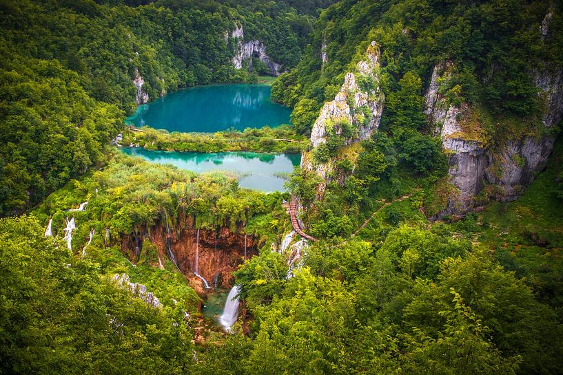 Waterfalls of Plitvice by Antwan Janssen