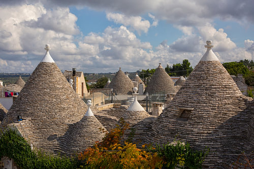 Trulli in Alberobello, Puglia, Italy.