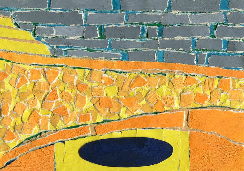 Ellipse Eclipse by Godelieve Abstracte Kunst