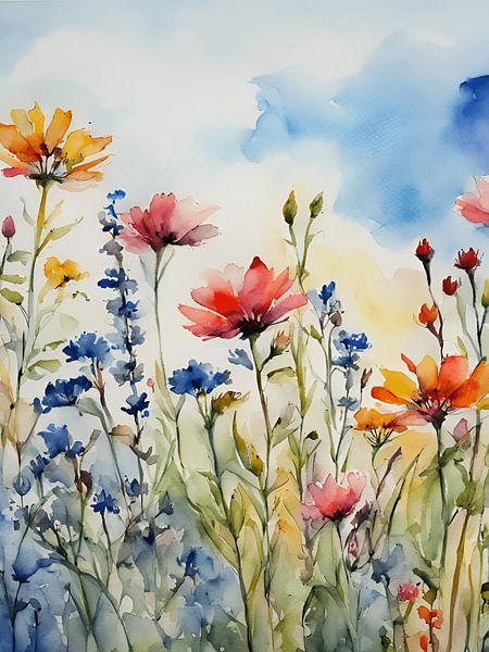 Wildflowers von Kim Karol / Ohkimiko