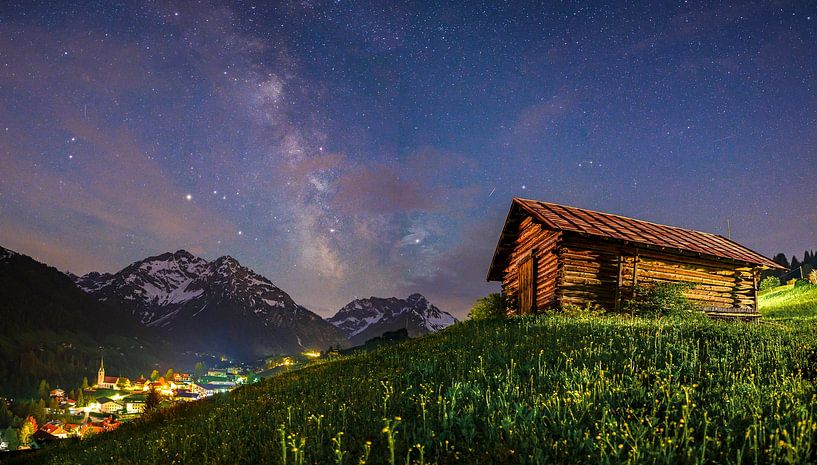 Milky Way Kleinwalsertal by Marcel Rieck