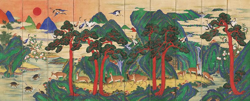 Ten Longevity Symbols by Masterful Masters