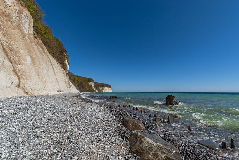 Kreidefelsen, Küste in der Stubbenkammer bei Sassnitz von GH Foto & Artdesign