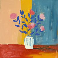 Henri Matisse inspirierte Vase