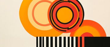 Abstract geometric composition by Poster Art Shop