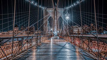 Crossing by night by Arjan Warmerdam